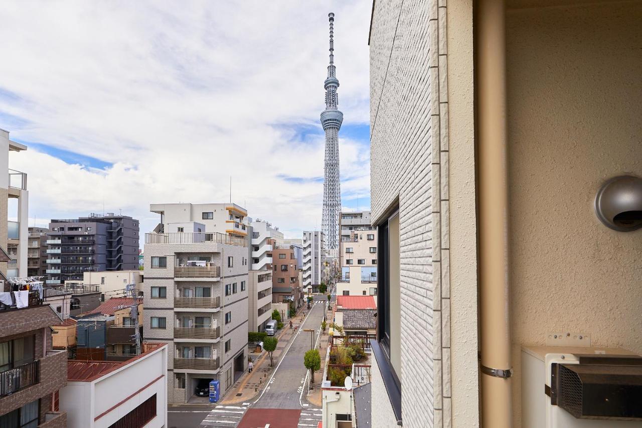 Апартаменты Skytree View Kinshicho - Self Check-In Only Токио Экстерьер фото