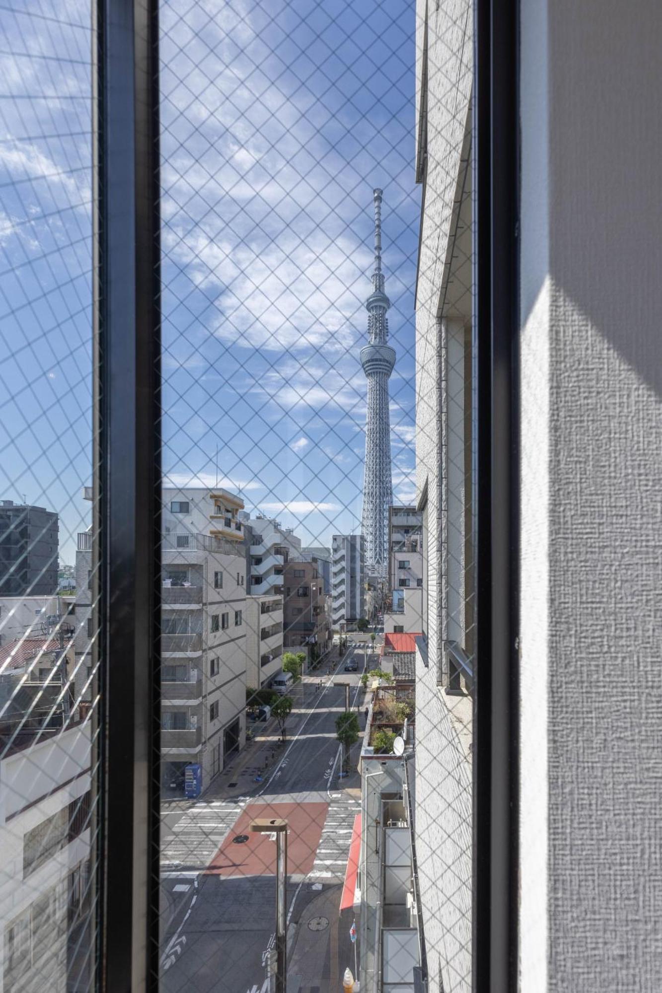 Апартаменты Skytree View Kinshicho - Self Check-In Only Токио Экстерьер фото